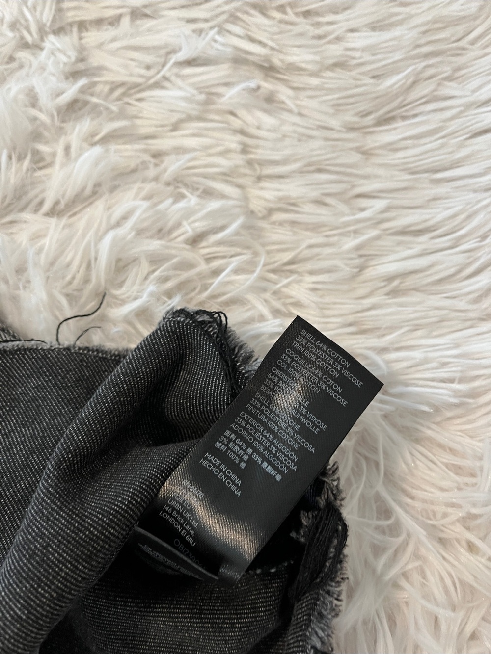 We The Free Free People East of Eden Denim Miniskirt in Black 28 - Picture 10 of 10